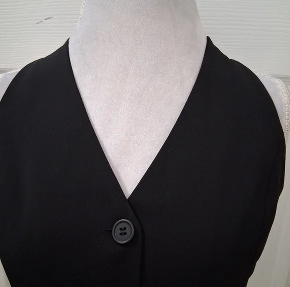 NWT Open Edit Black Halter Vest   Size M - Picture 4 of 14